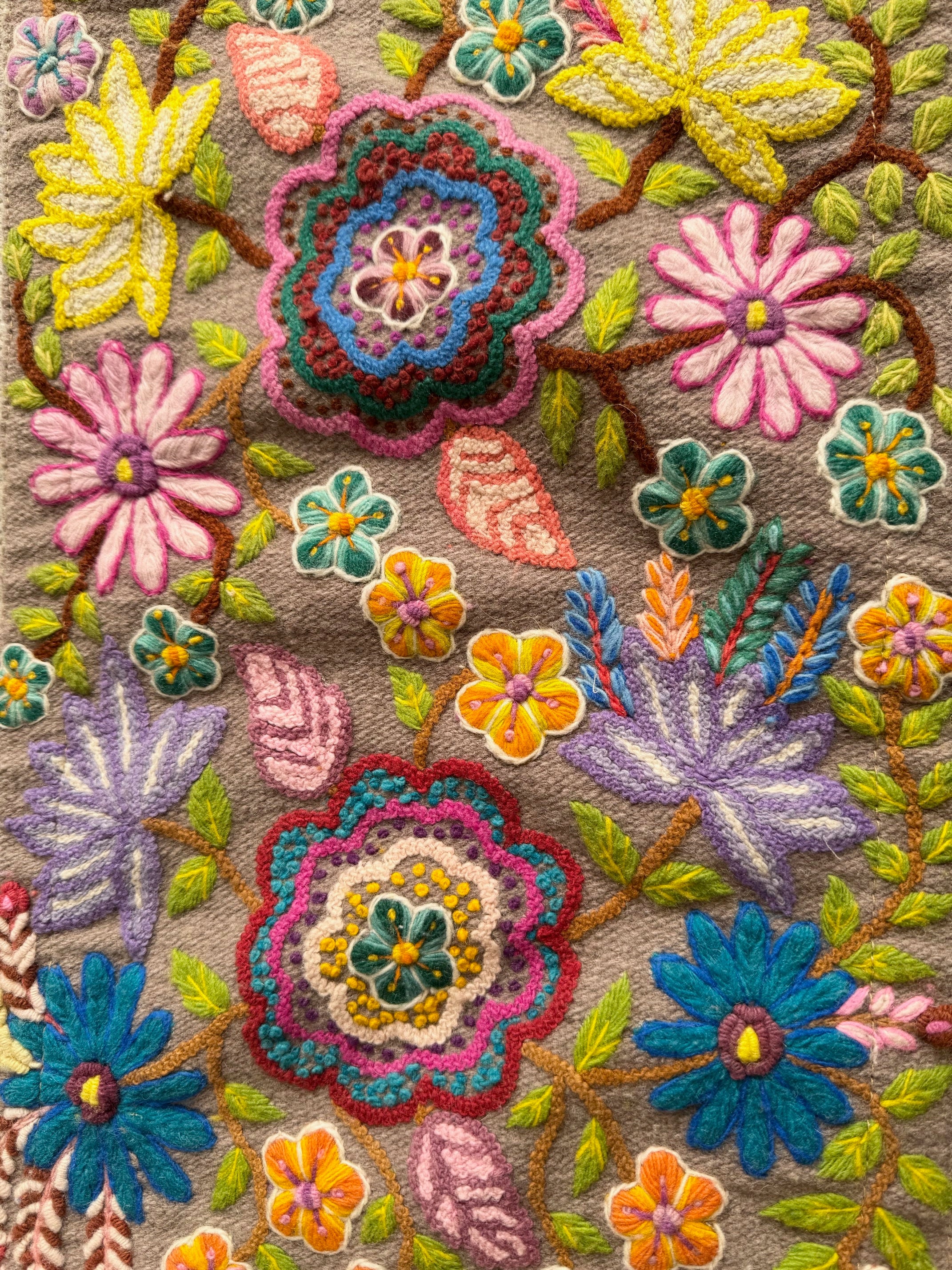 Hand Embroidered Runner 1