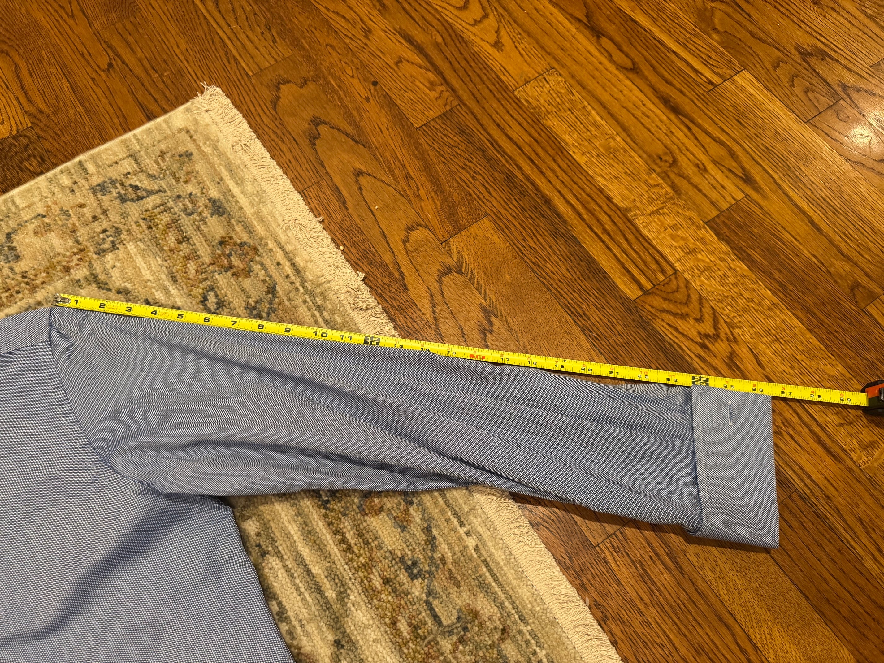 Reworked Vintage Charles Tyrwhitt Ruffle Collar- M